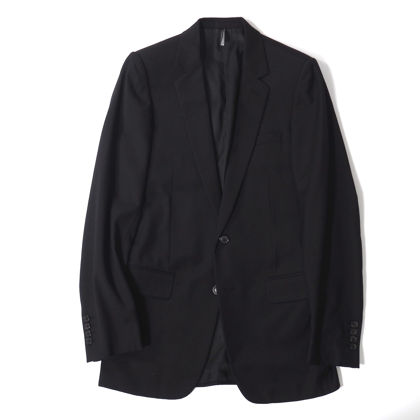 ディオールオム DIOR HOMME 03SS ウール スーツ ジャケット パンツ 44 ブラック メンズ 正規品 5-ZK013