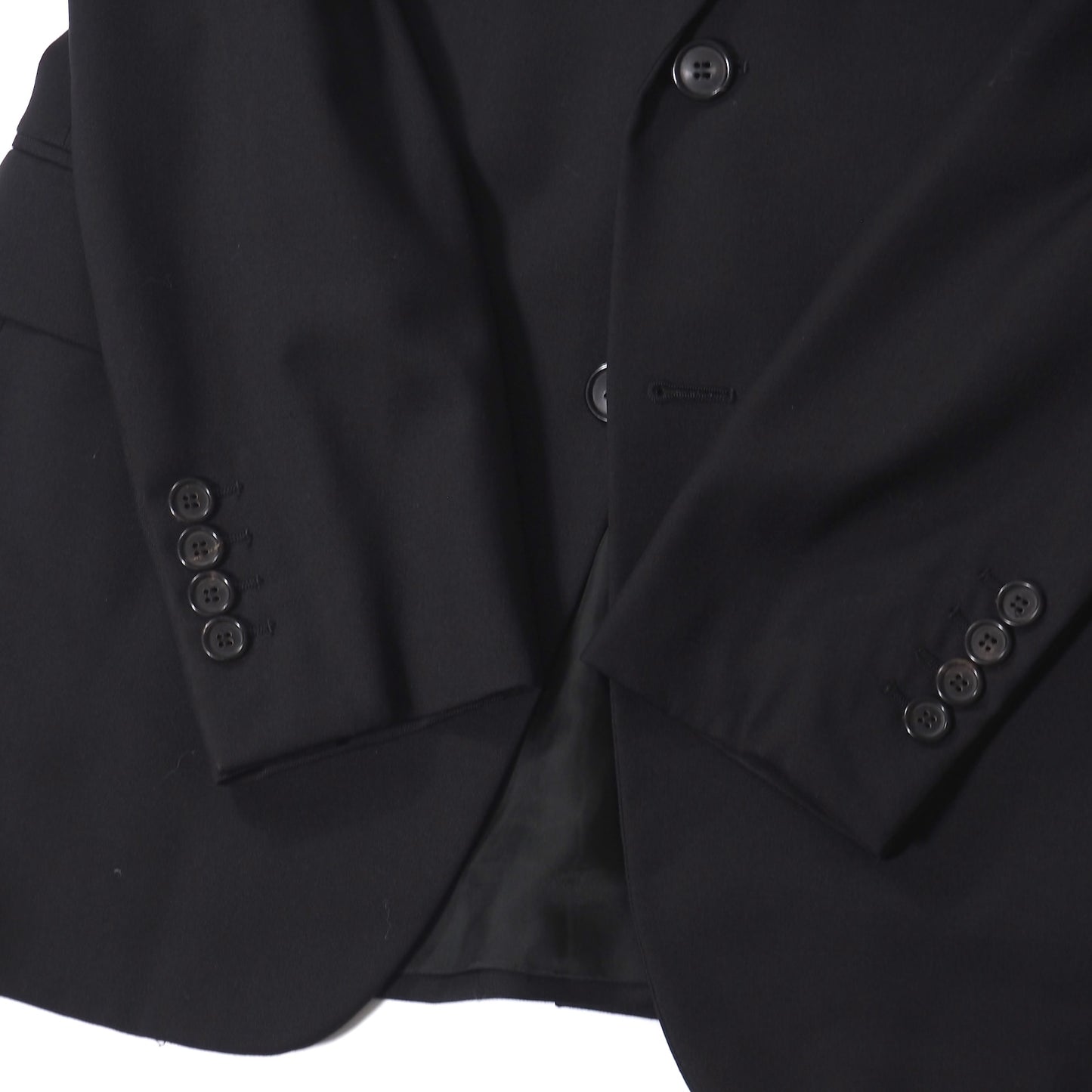 ディオールオム DIOR HOMME 03SS ウール スーツ ジャケット パンツ 44 ブラック メンズ 正規品 5-ZK013