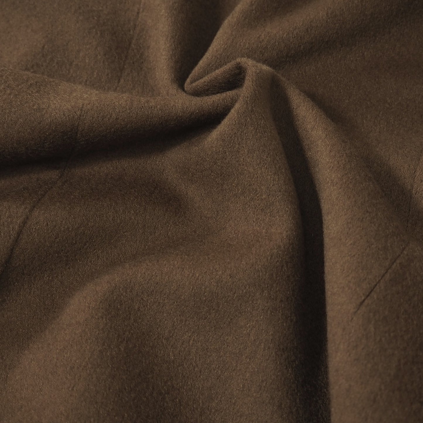 美品 エルメネジルドゼニア Ermenegildo Zegna ピュアカシミヤ ダブルブレスト コート 46 ブラウン メンズ 正規品 5-ZK017