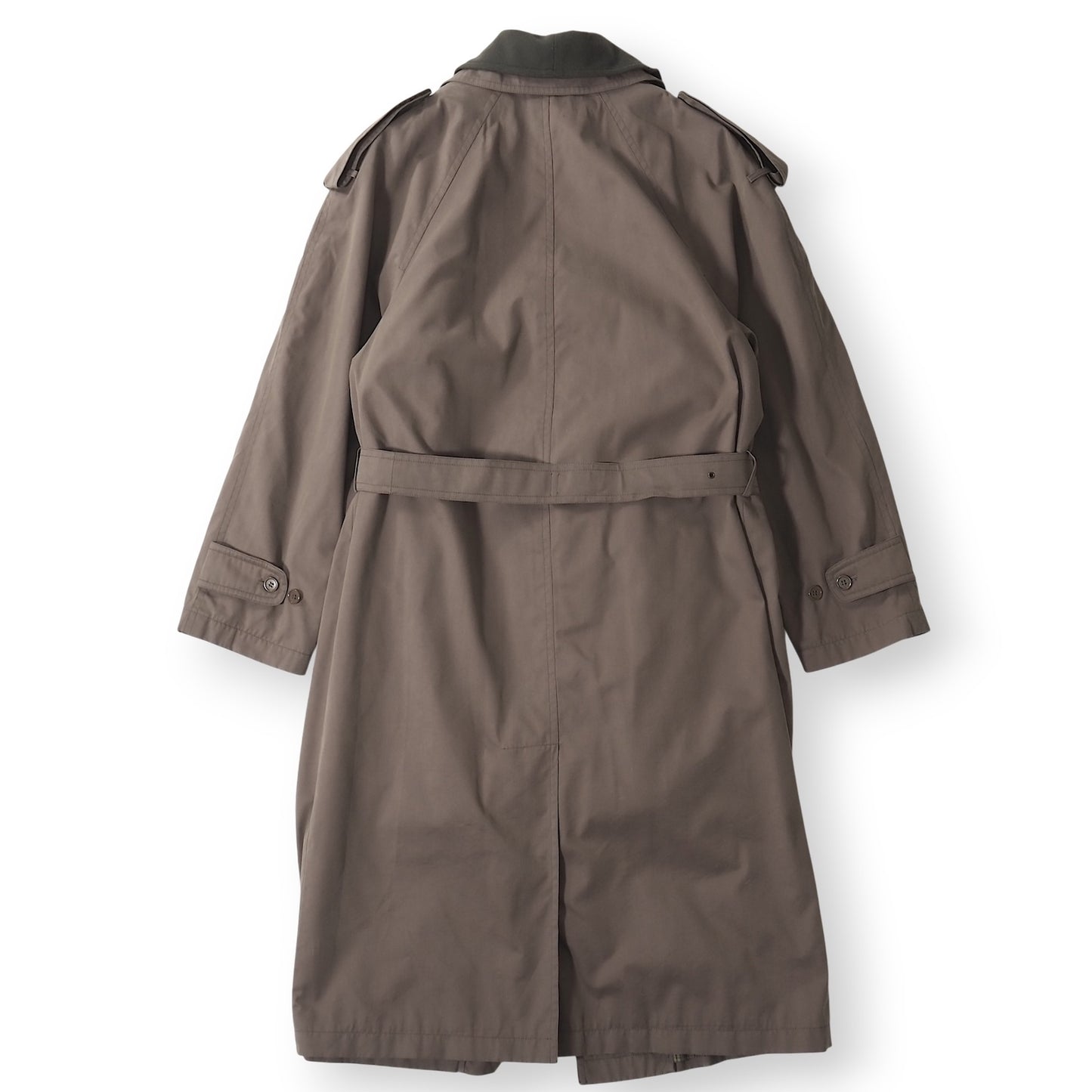 エルメネジルドゼニア Ermenegildo Zegna イタリア製 ショールカラー ライナー付き トレンチコート 46 グレージュ メンズ 正規品 5-ZK019