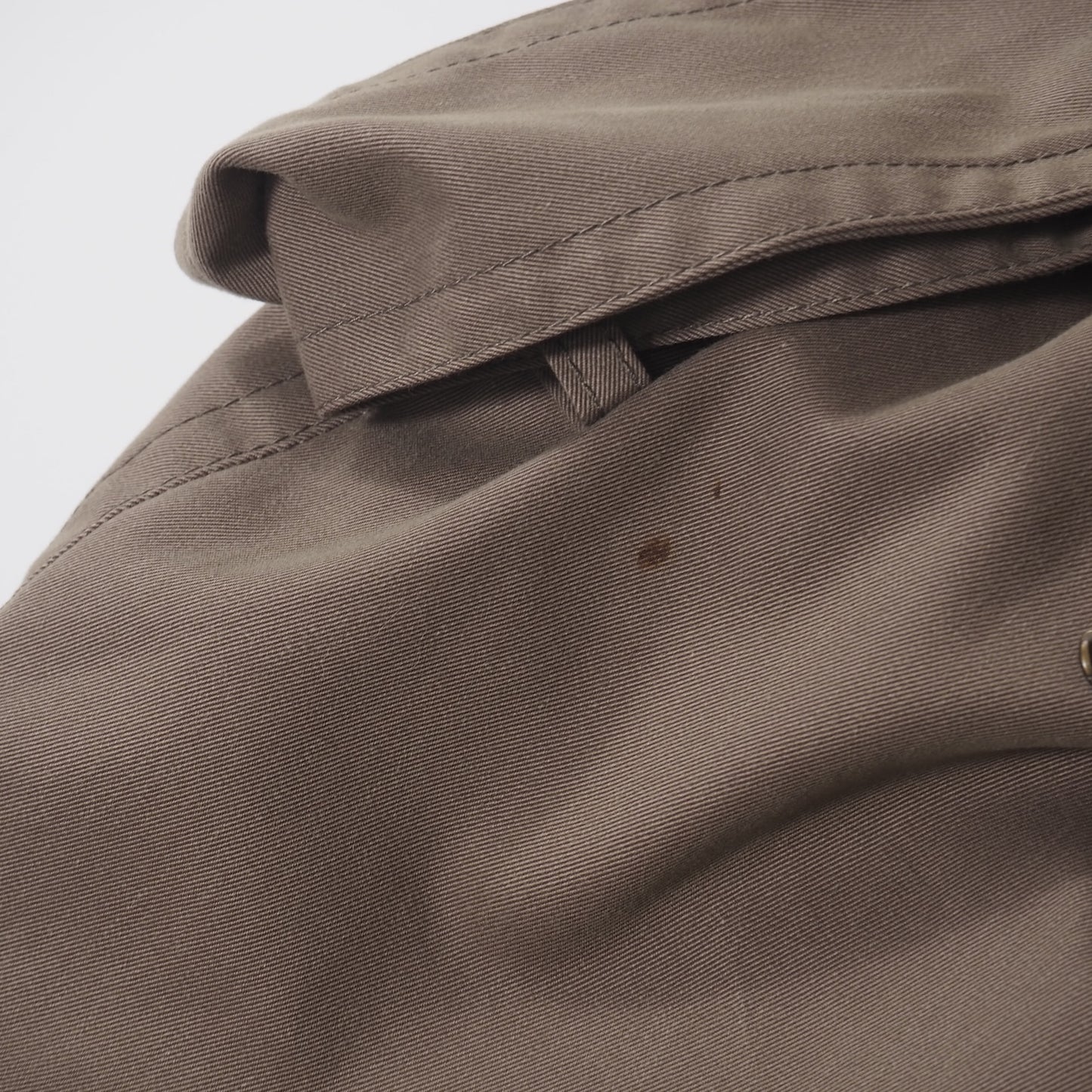 エルメネジルドゼニア Ermenegildo Zegna イタリア製 ショールカラー ライナー付き トレンチコート 46 グレージュ メンズ 正規品 5-ZK019