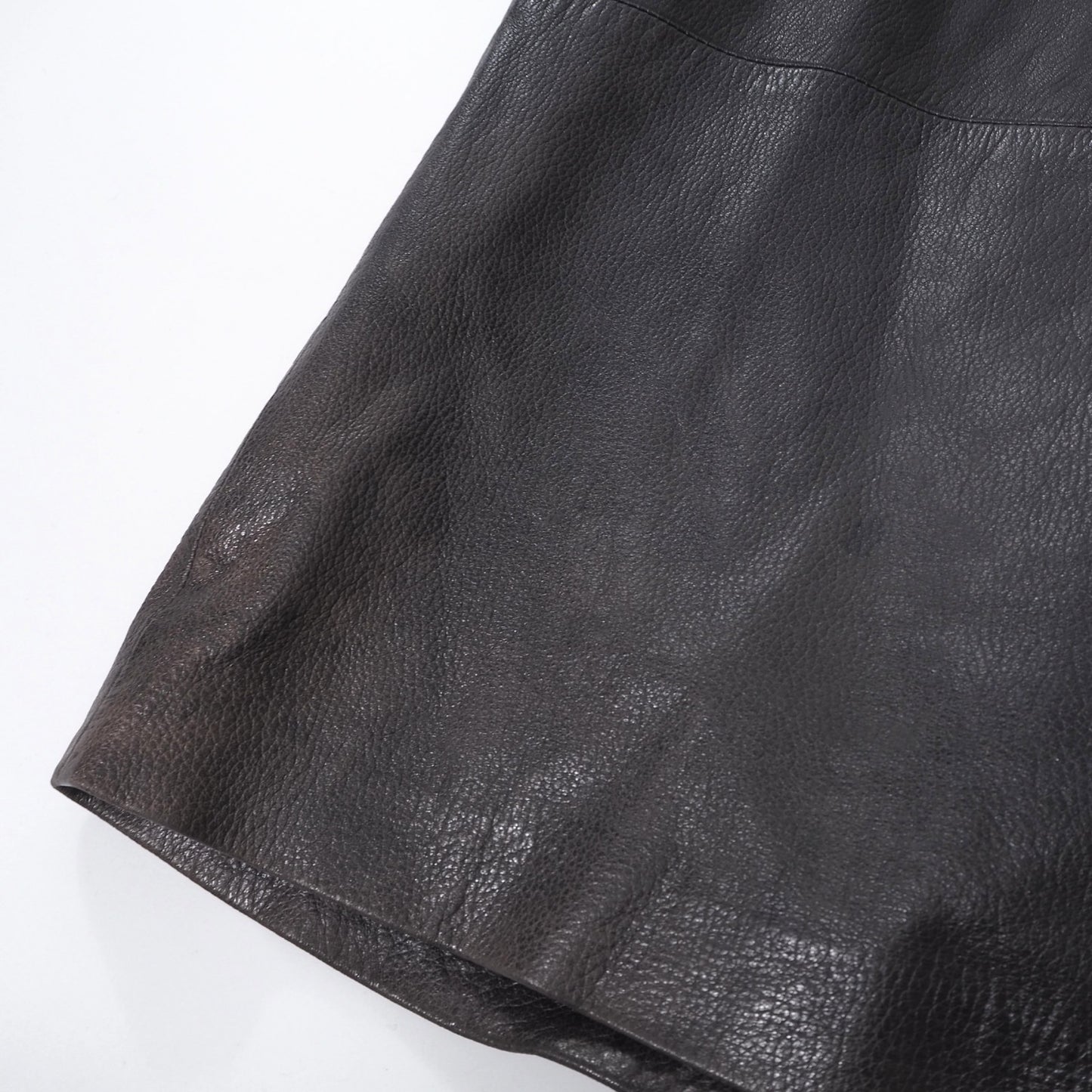 オールド グッチ GUCCI ヴィンテージ レザー ジャケット 50 ダークブラウン メンズ 正規品 6-AC010