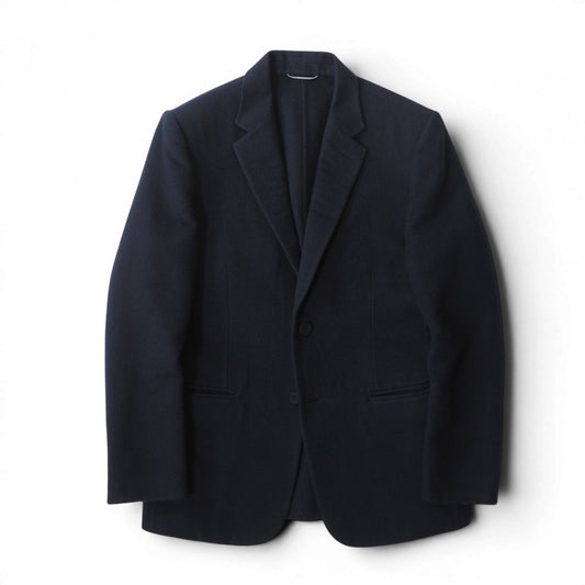 ディオール DIOR 21SS カシミヤ ダブルフェイス テーラード ジャケット 46 ネイビー メンズ 正規品 6-AD001