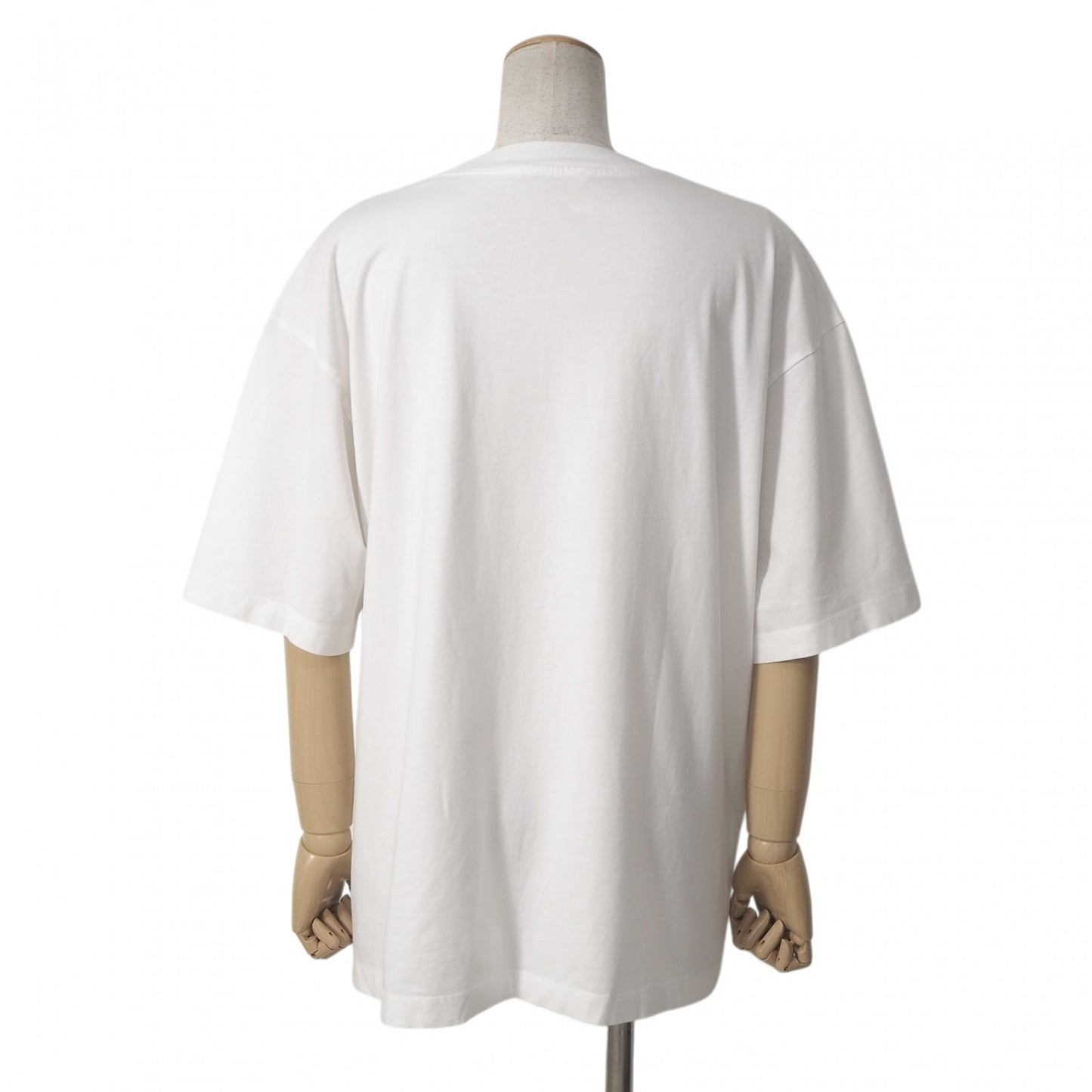 マルニ MARNI 23SS ロゴ クルーネック オーバーサイズ Tシャツ カットソー 40 ホワイト レディース 正規品 6-AD021