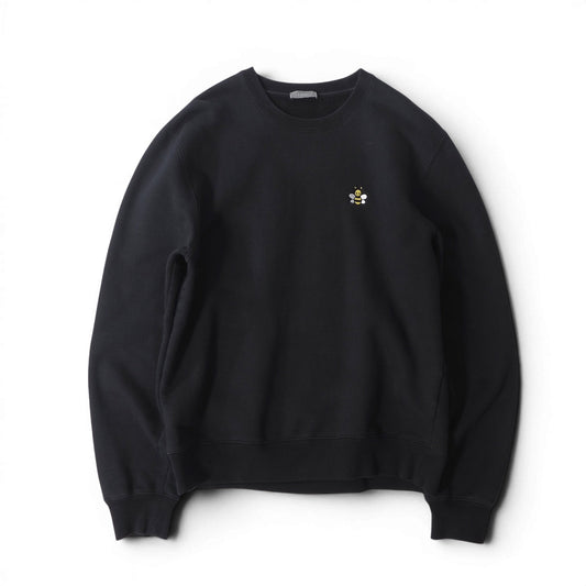 ディオール DIOR 19SS Bee刺繍 プルオーバー スウェット トレーナー XL ブラック メンズ 正規品 6-AE019