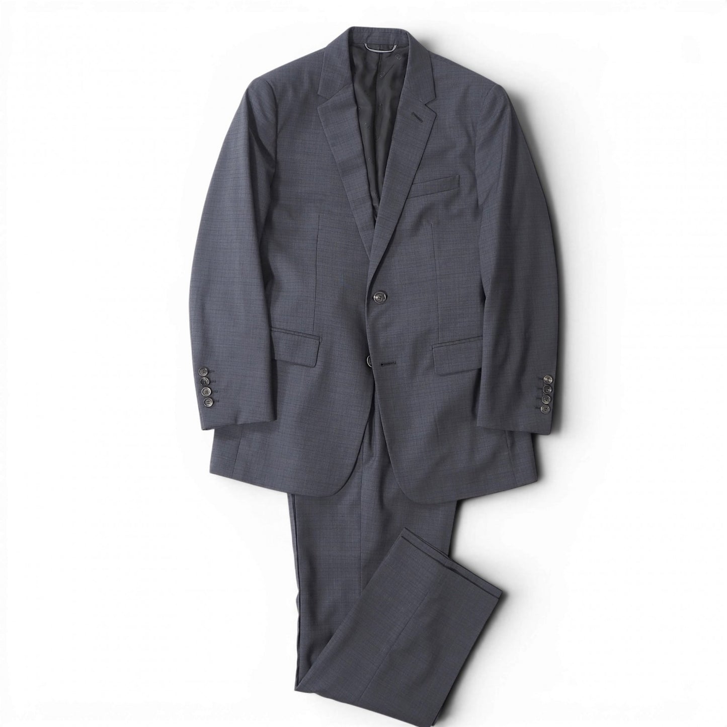 極美品 ディオール DIOR 26年製 スーツ ジャケット パンツ 46 グレー メンズ 正規品 6-AE020