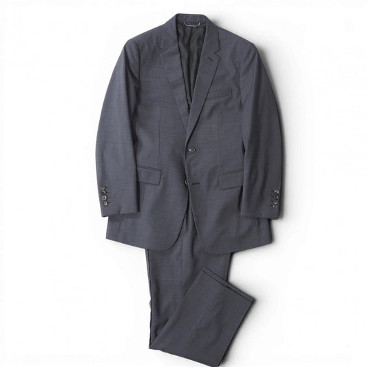 極美品 ディオール DIOR 26年製 スーツ ジャケット パンツ 46 グレー メンズ 正規品 6-AE020