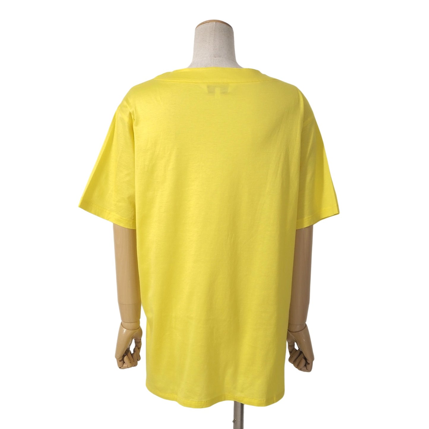 美品 クリスチャンディオール Christian Dior ヴィンテージ エンブロイダリー 半袖 Tシャツ M イエロー レディース 正規品 6-AE027