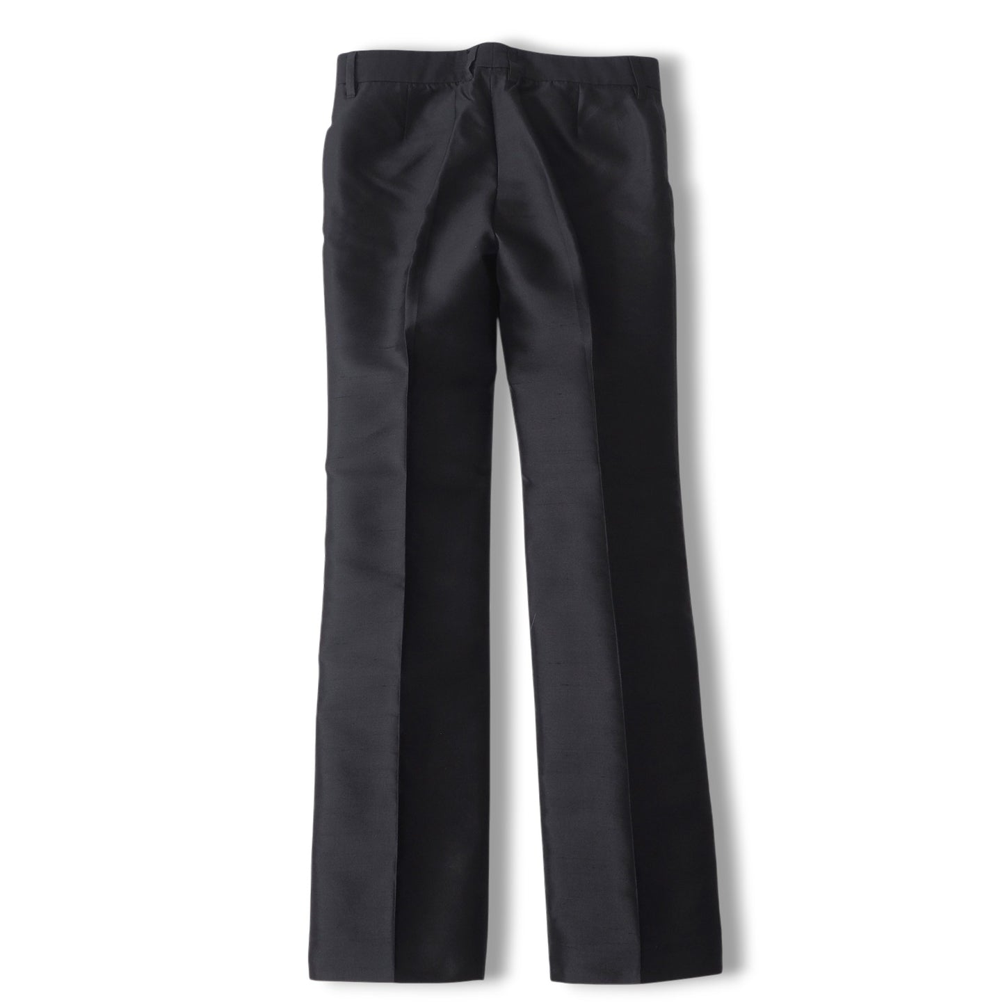 美品 ドルチェ＆ガッバーナ DOLCE＆GABBANA ピュアシルク パンツ 42 ブラック レディース 正規品 6-AE028