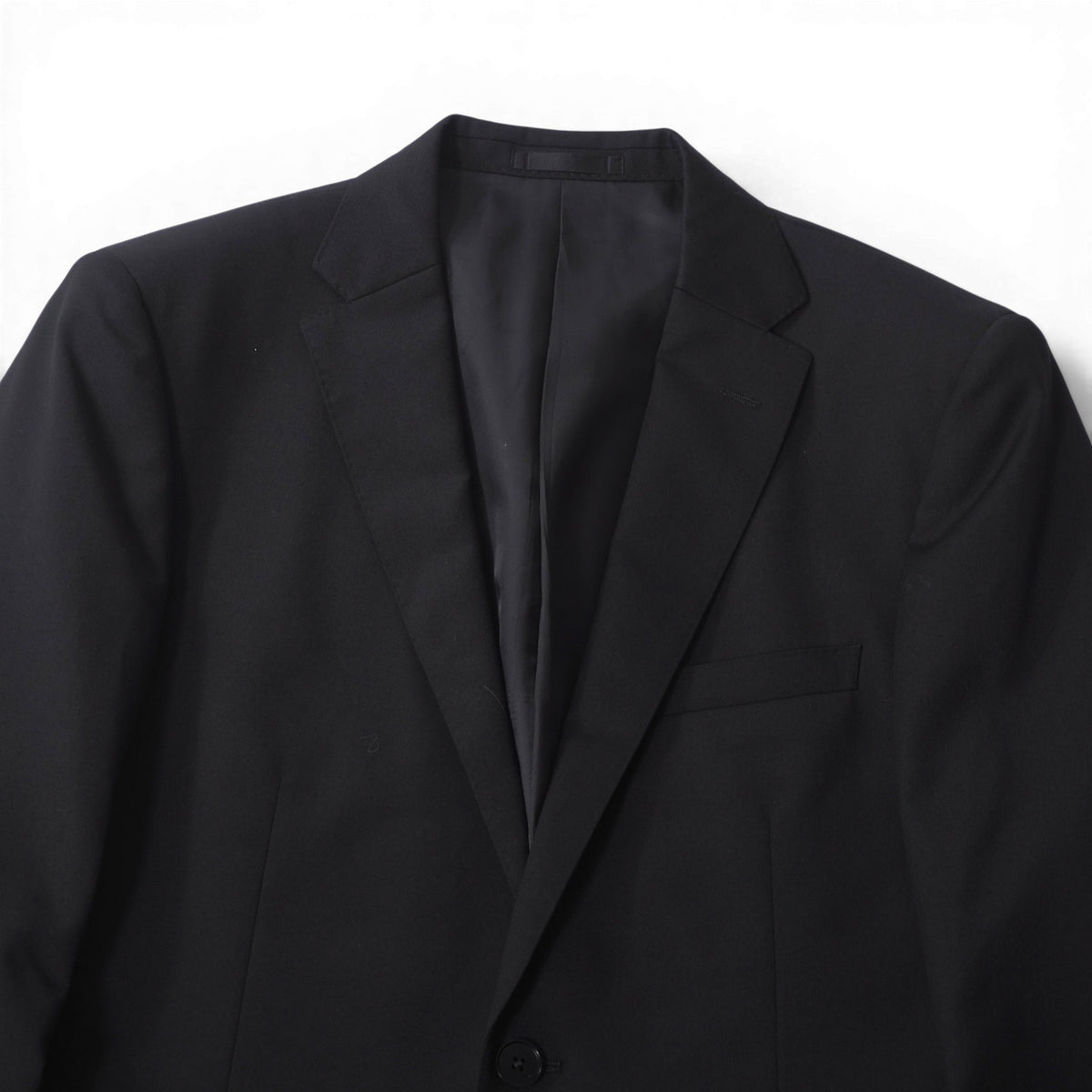 美品 バーバリー ブラックレーベル BURBERRY BALACK LABEL ウール スーツ ジャケット パンツ 40 ブラック メンズ 正規品 6-AE033