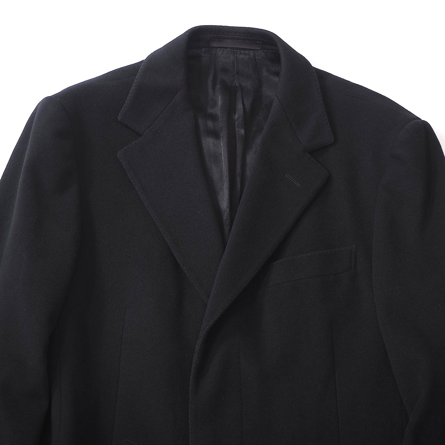 グッチ GUCCI by Tom Ford アーカイブ トムフォード期 ウール チェスターコート 50 ブラック メンズ 正規品 6-AG038
