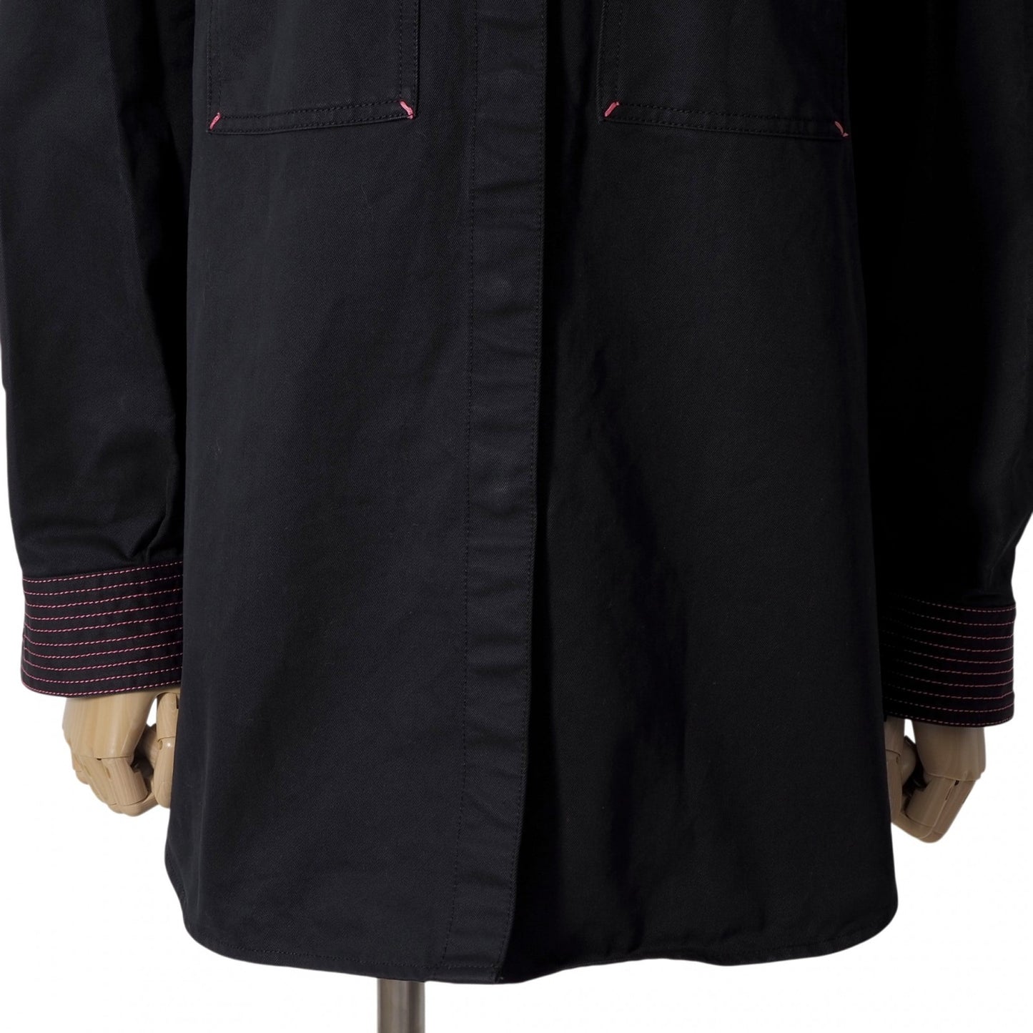 ヴァレンティノ VALENTINO 変形 長袖 シャツ 40 ブラック レディース 正規品 6-DE027