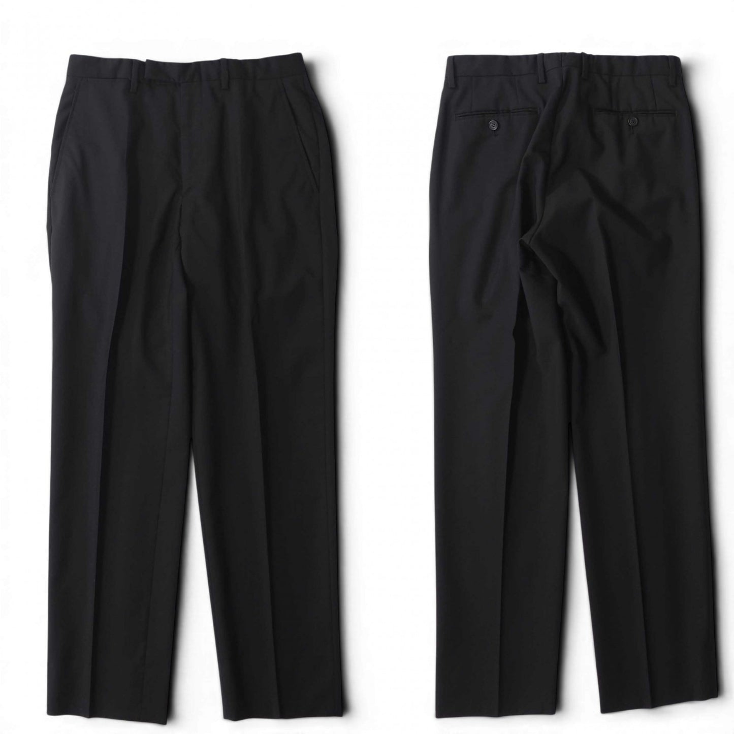グッチ GUCCI トムフォード期 ウール スーツ ジャケット パンツ 46 ブラック メンズ 正規品 6-DE032