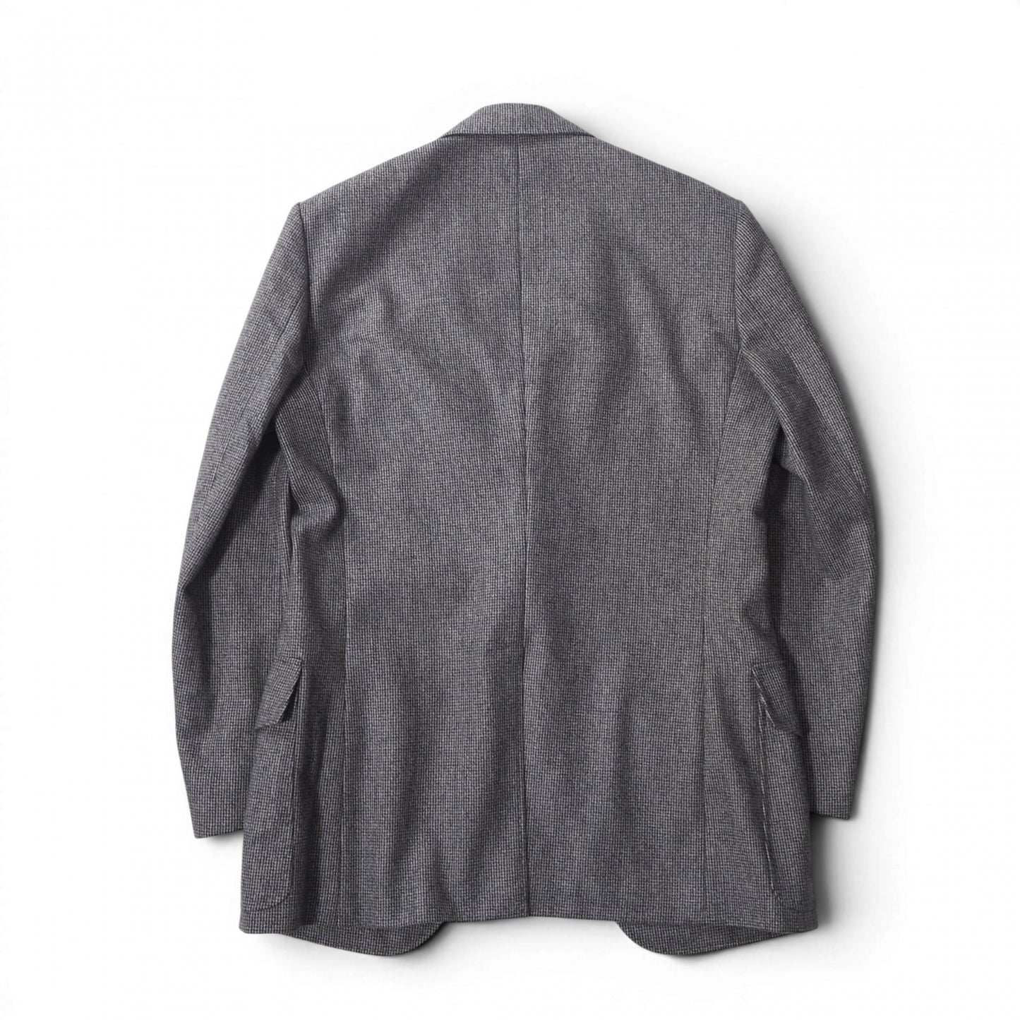 美品 エルメス HERMES ウール カジュアル ジャケット 46 グレー メンズ 正規品 6-DE038