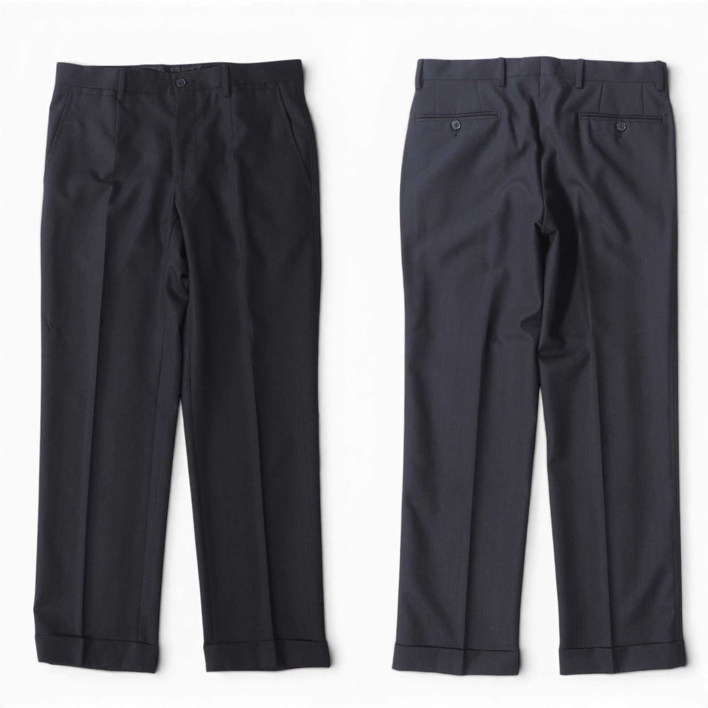 ドルチェ＆ガッバーナ DOLCE＆GABBANA LUXURY ヴァージンウール スーツ ジャケット パンツ 44 ネイビー メンズ 正規品 6-DF046