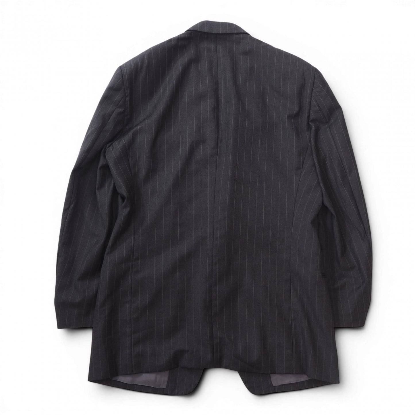 ジョルジオアルマーニ GIORGIO ARMANI ヴィンテージ ストレッチ スーツ ジャケット パンツ 48 ダークグレー メンズ 正規品 6-DF055