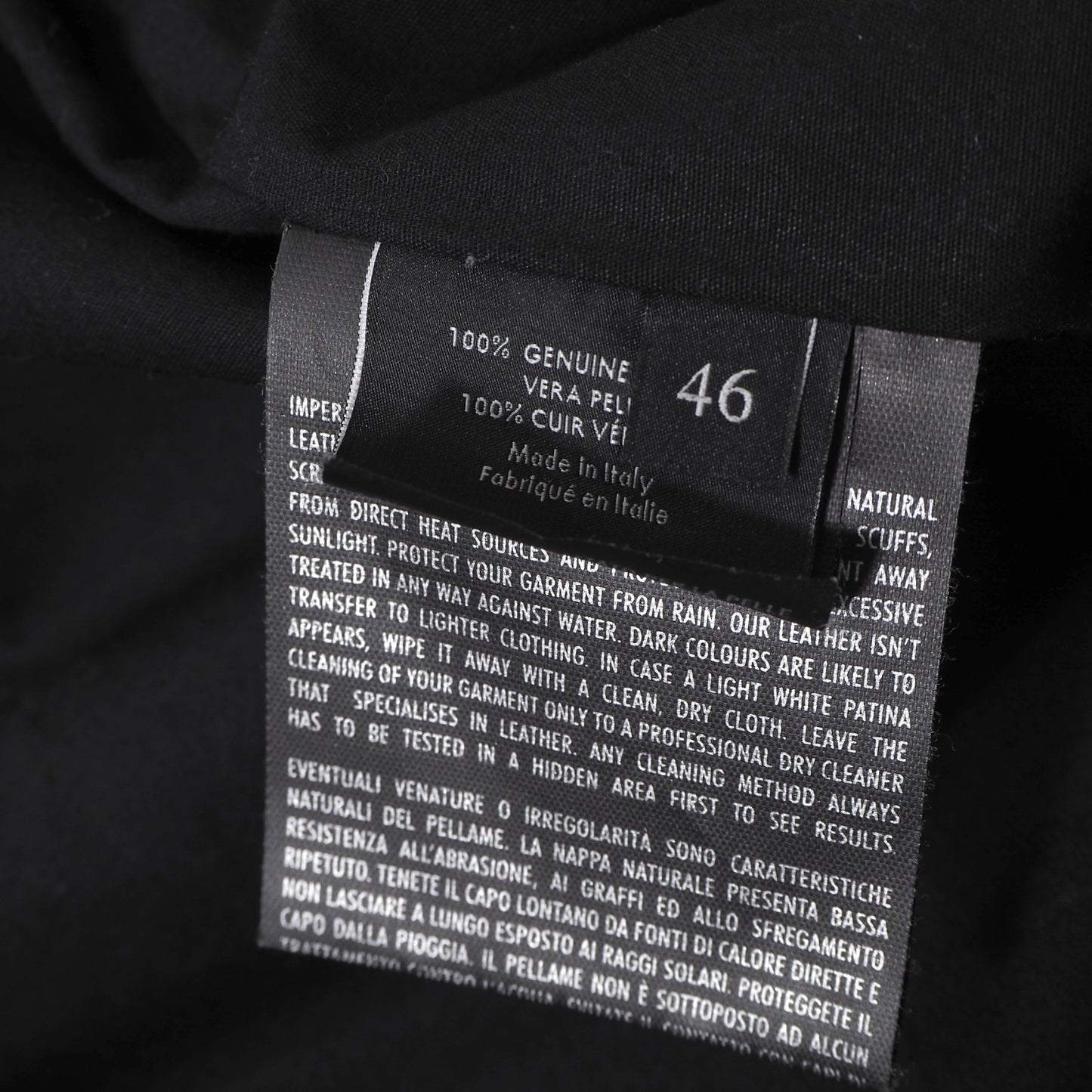 美品 グッチ GUCCI トムフォード期 ナッパレザー ライダース ジャケット 46 ブラック メンズ 正規品 6-HT001