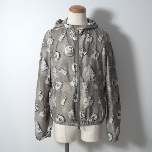 ディオール DIOR × Daniel Arsham ダニエルアーシャム フーデッド ジャケット ブルゾン 50 アースグリーン メンズ 正規品 6-HT002