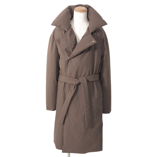 極美品 ボッテガヴェネタ BOTTEGA VENETA バデッド コート M ブラウン メンズ 正規品 6-OA001