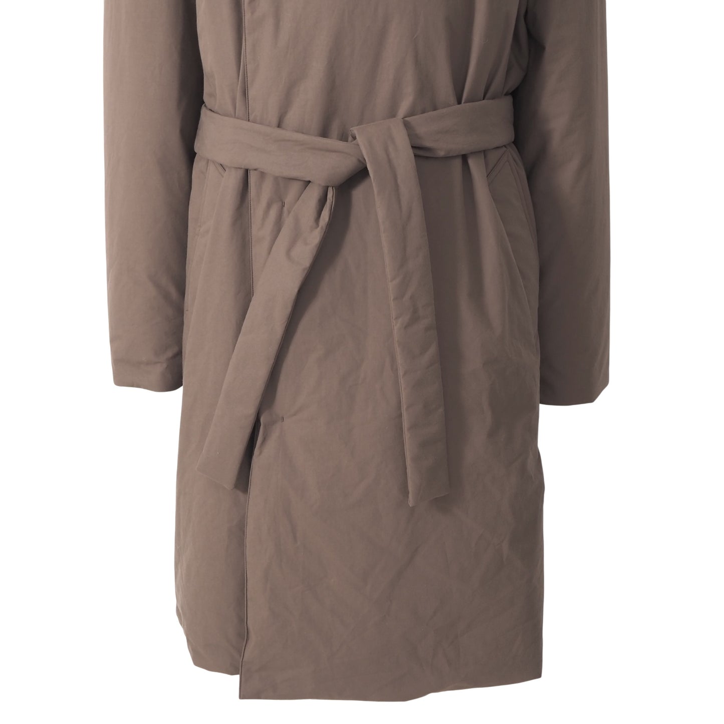 極美品 ボッテガヴェネタ BOTTEGA VENETA バデッド コート M ブラウン メンズ 正規品 6-OA001