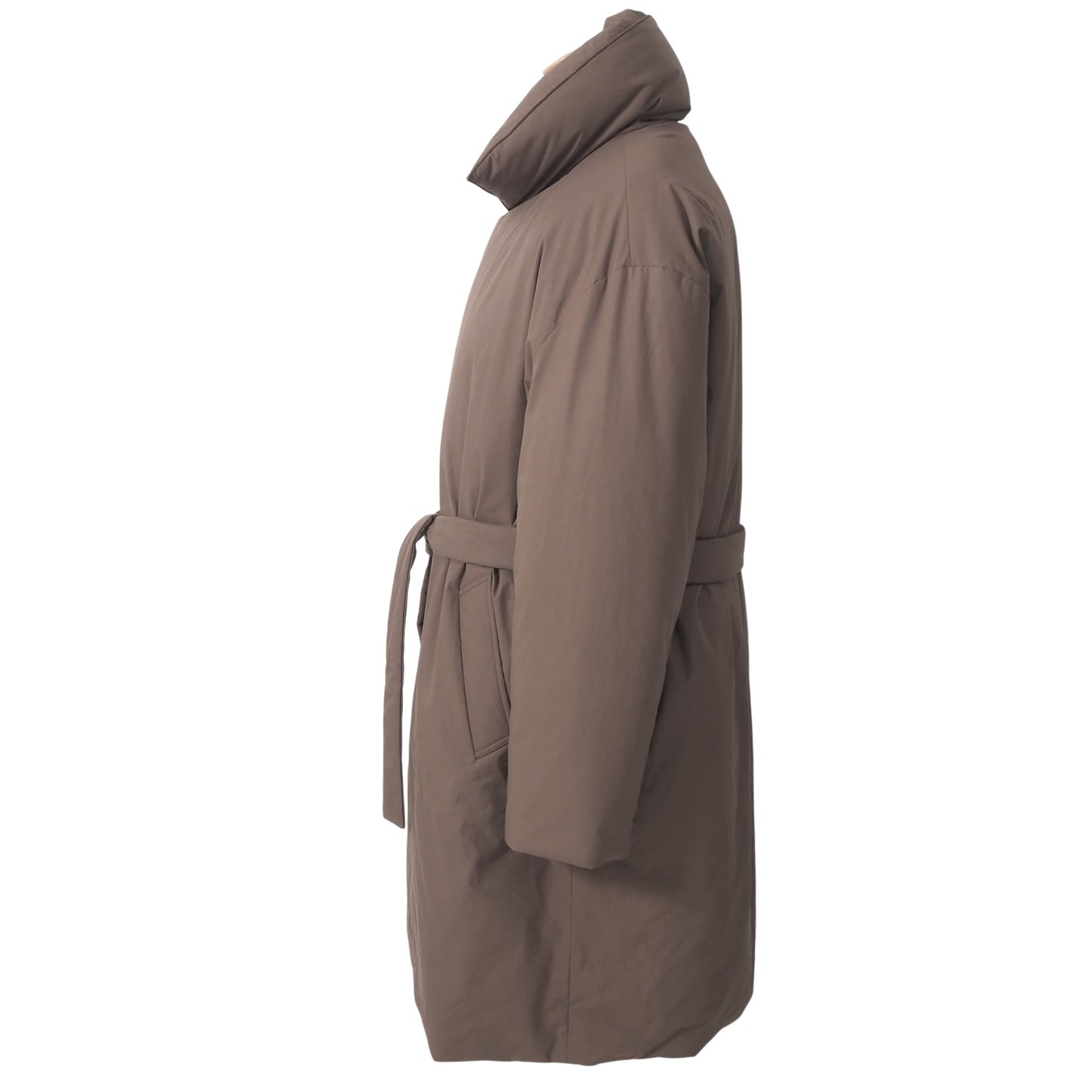 極美品 ボッテガヴェネタ BOTTEGA VENETA バデッド コート M ブラウン メンズ 正規品 6-OA001