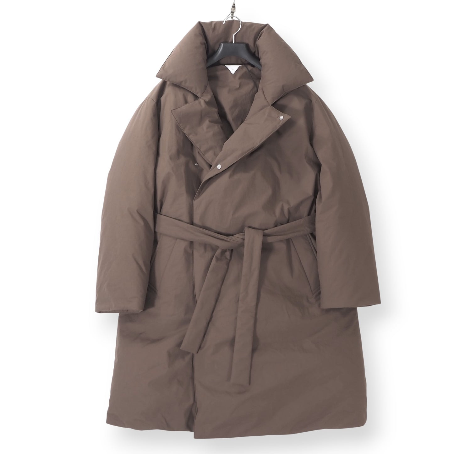 極美品 ボッテガヴェネタ BOTTEGA VENETA バデッド コート M ブラウン メンズ 正規品 6-OA001
