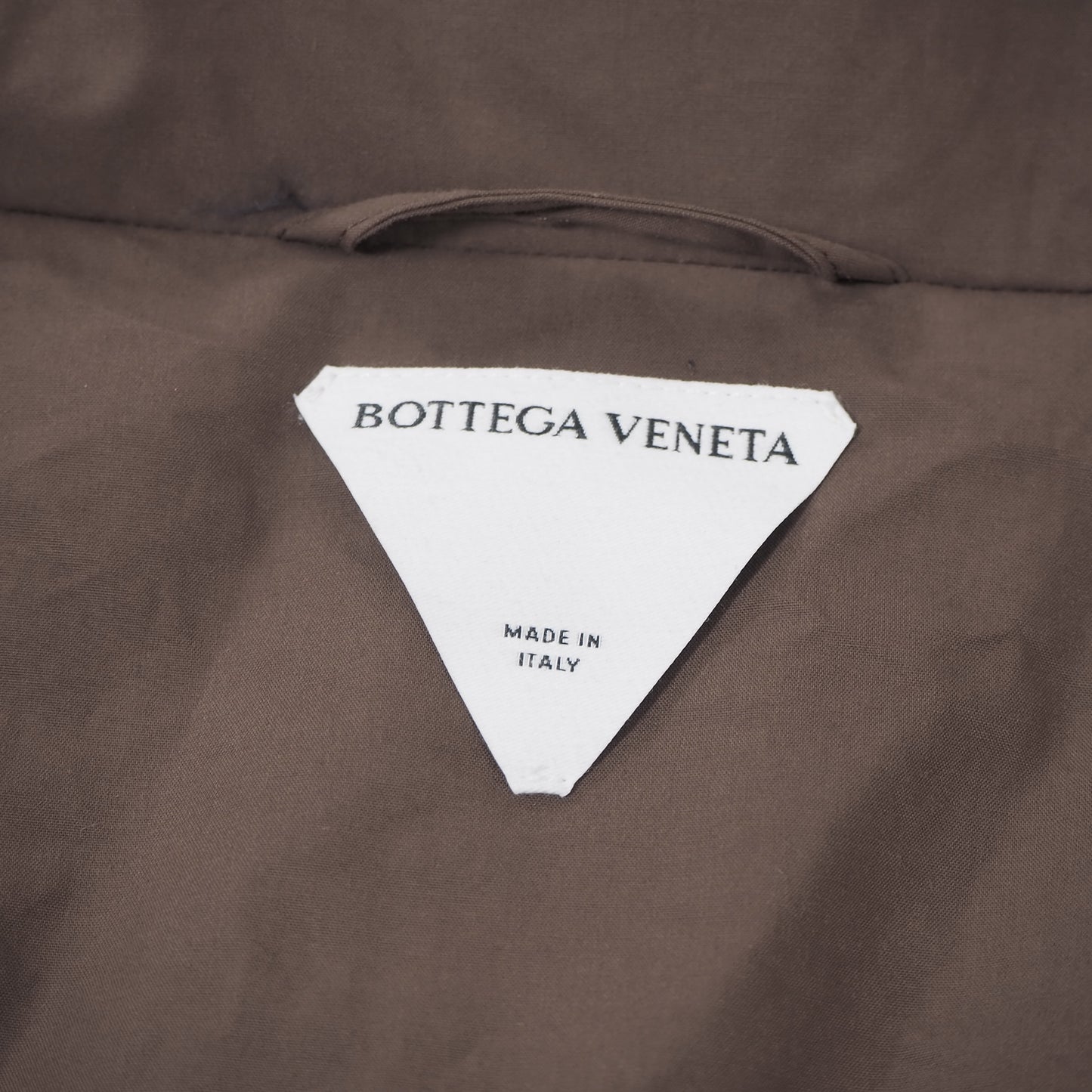 極美品 ボッテガヴェネタ BOTTEGA VENETA バデッド コート M ブラウン メンズ 正規品 6-OA001