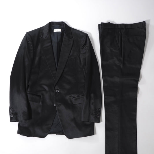 ドリスヴァンノッテン DRIES VAN NOTEN ドレス スーツ ジャケット パンツ 44/46 ブラック メンズ 正規品 6-OB002