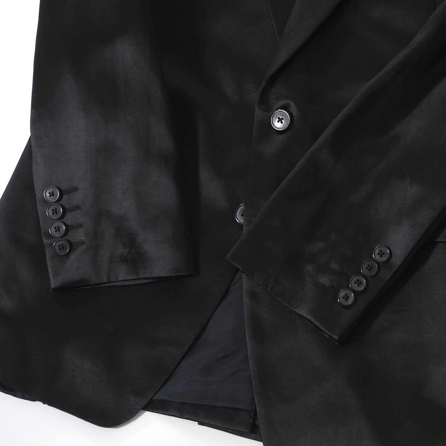 ドリスヴァンノッテン DRIES VAN NOTEN ドレス スーツ ジャケット パンツ 44/46 ブラック メンズ 正規品 6-OB002