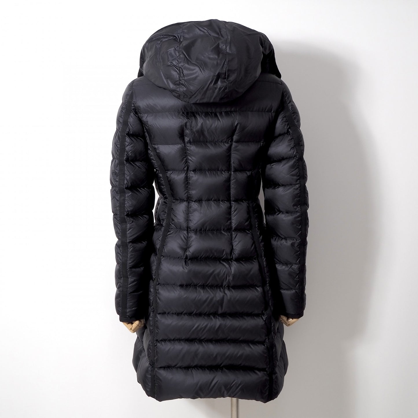 モンクレール MONCLER JPタグ HERMINE エルミンヌ ダウンコート 0 ブラック レディース 正規品 6-OB003
