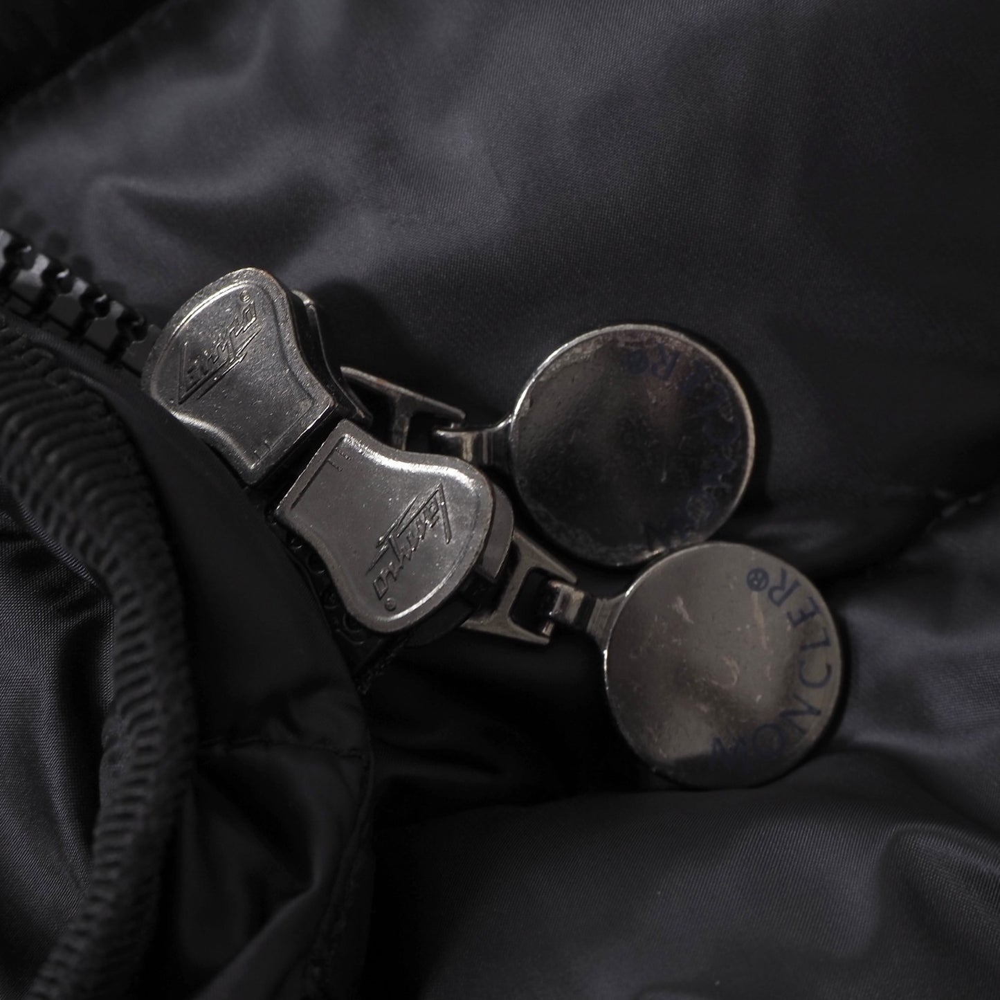 モンクレール MONCLER JPタグ HERMINE エルミンヌ ダウンコート 0 ブラック レディース 正規品 6-OB003