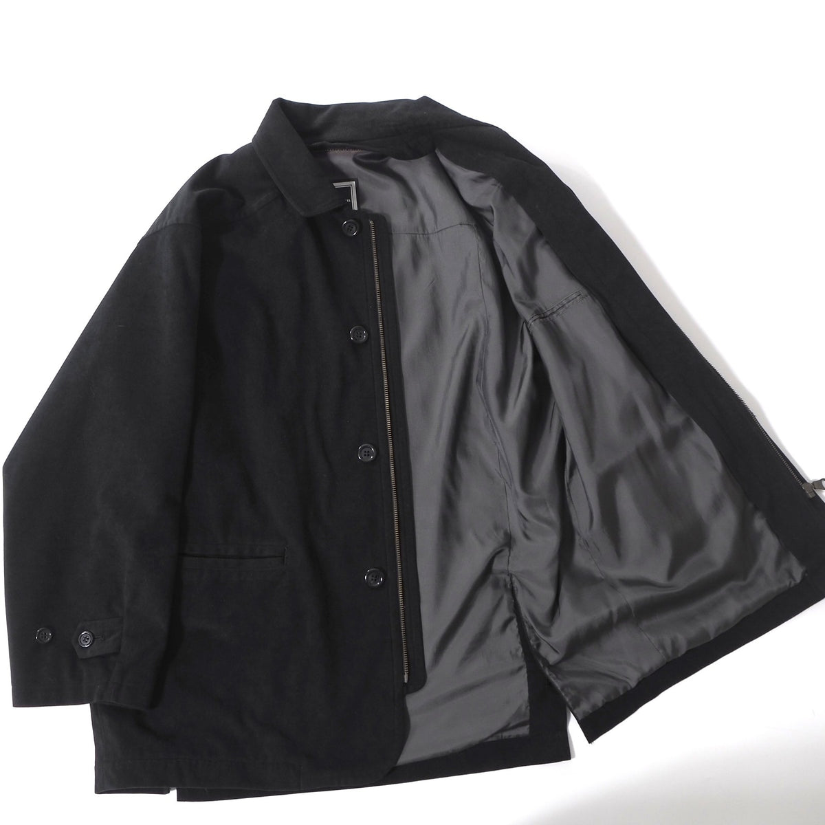 美品 クリスチャンディオール Christian Dior MONSIEUR ヴィンテージ フィールド ジャケット ブルゾン M ブラック メンズ 正規品 6-OC018