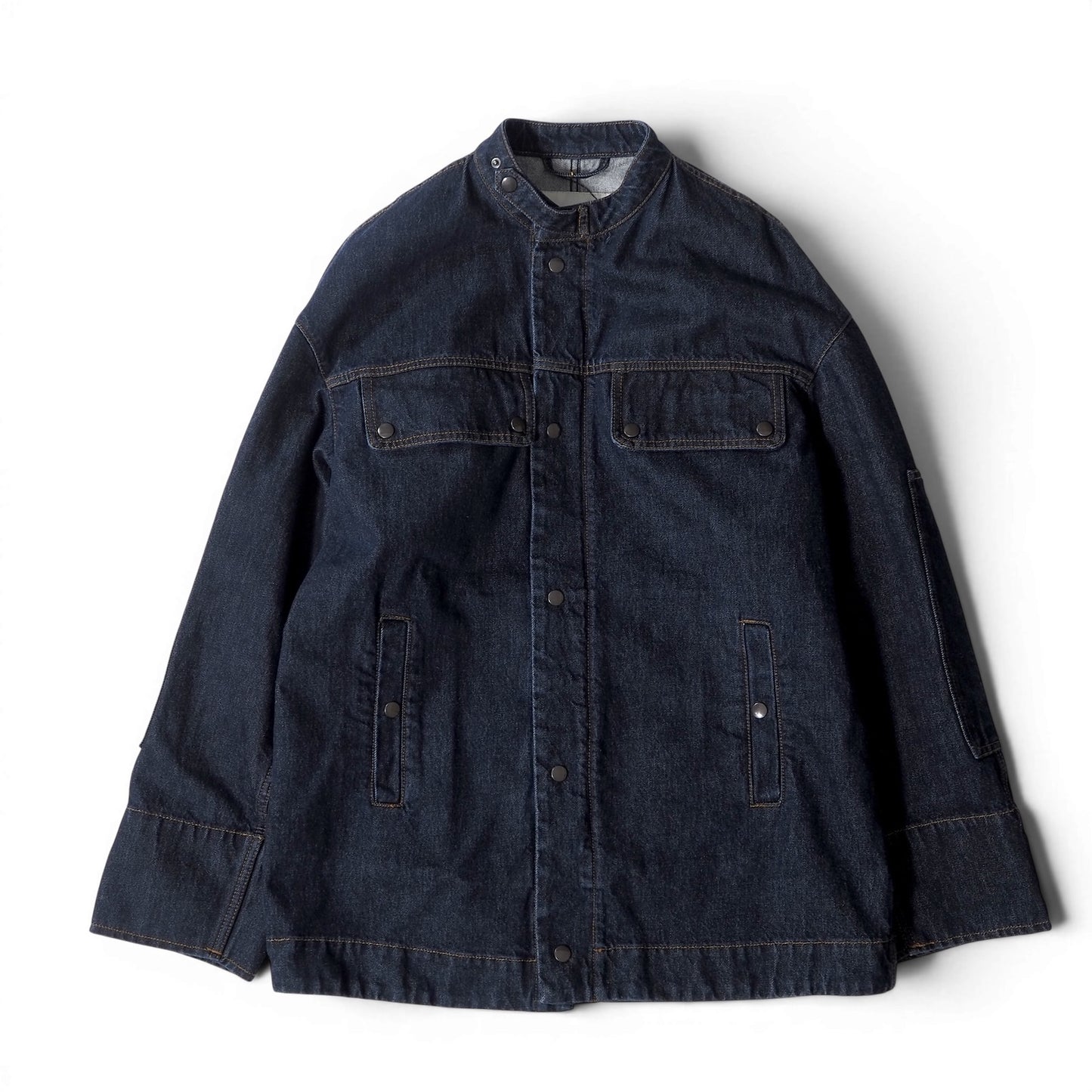 未使用 ドリスヴァンノッテン DRIES VAN NOTEN 24AW デニム ジャケット M インディゴ メンズ 正規品 6-OE042