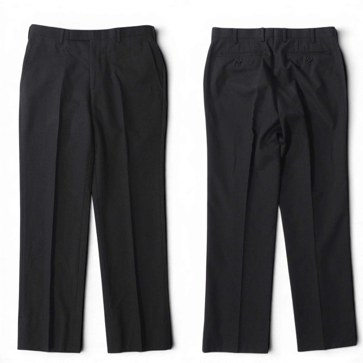 バーバリー ブラックレーベル BURBERRY BLACK LABEL ウール スーツ ジャケット パンツ 90-74-165 ダークグレー メンズ 正規品 6-OE043
