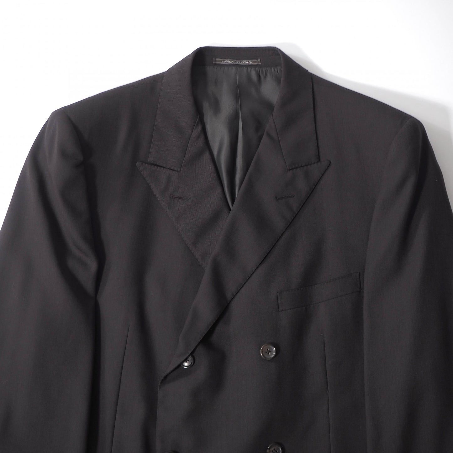 グッチ GUCCI トムフォード期 ダブルブレスト スーツ ジャケット パンツ 56 ダークブラウン メンズ 正規品 6-YA019