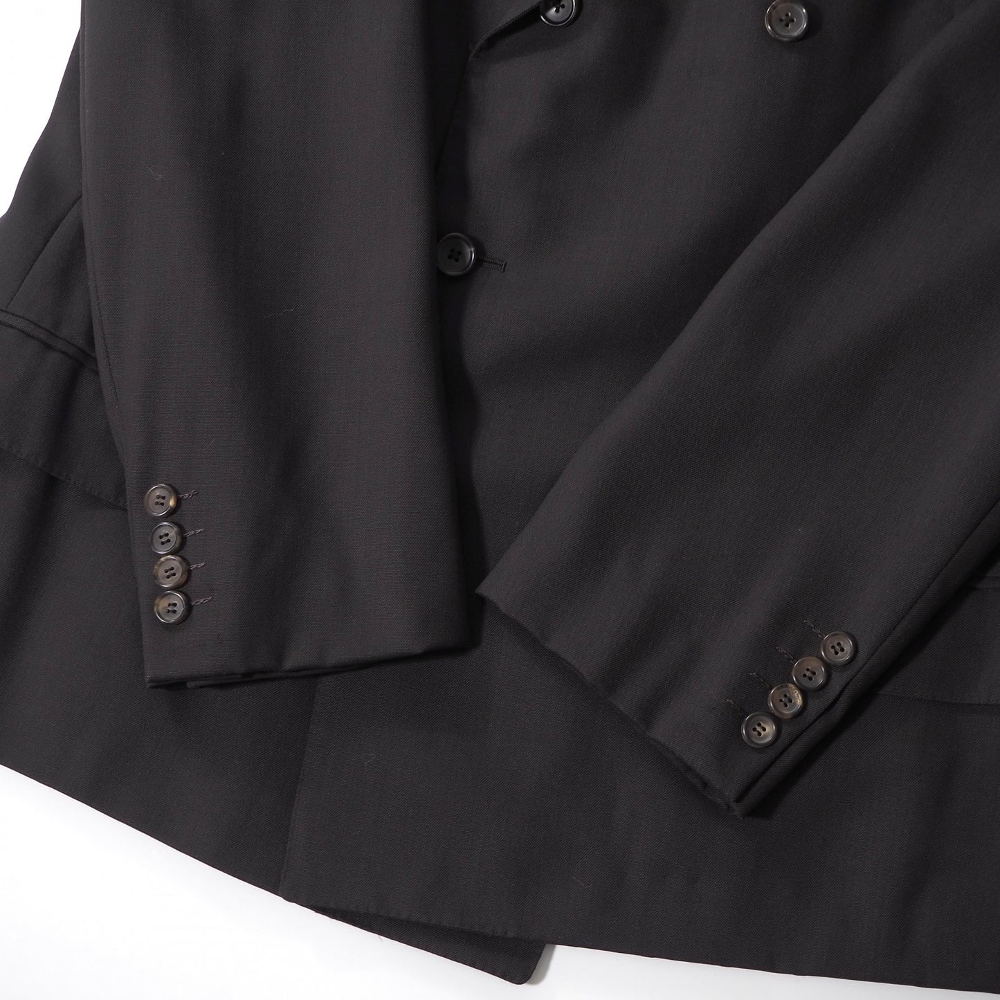 グッチ GUCCI トムフォード期 ダブルブレスト スーツ ジャケット パンツ 56 ダークブラウン メンズ 正規品 6-YA019