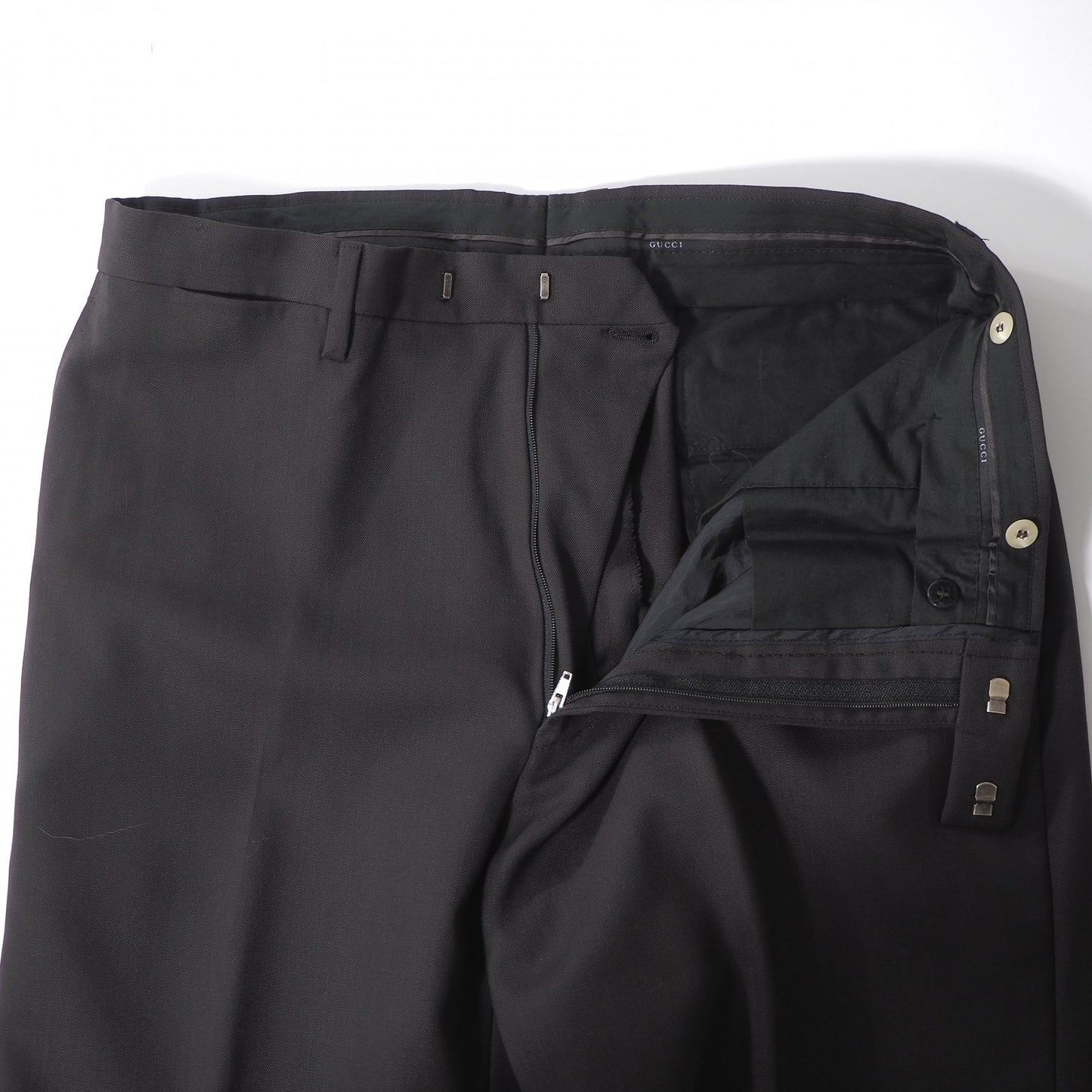 グッチ GUCCI トムフォード期 ダブルブレスト スーツ ジャケット パンツ 56 ダークブラウン メンズ 正規品 6-YA019