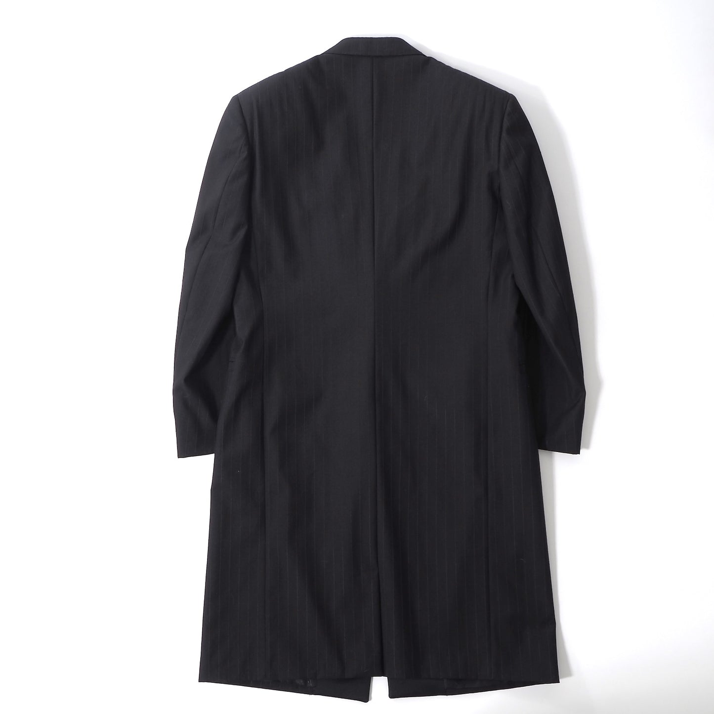 ジャンニヴェルサーチ GIANNI VERSACE ヴィンテージ ウール スーツ ロングジャケット パンツ 48 ブラック メンズ 正規品 6-YB027