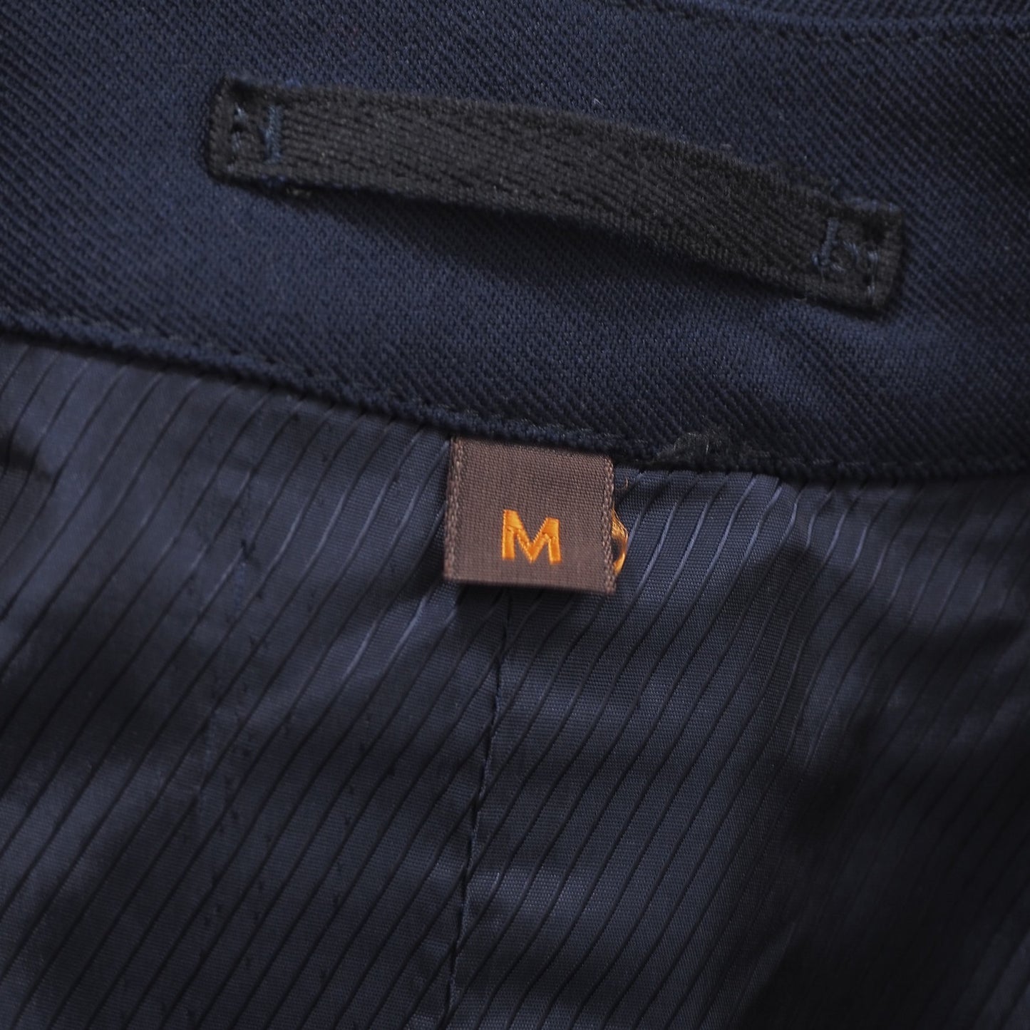 美品 イヴ・サンローラン Yves Saint Laurent ヴィンテージ トレンチコート M ネイビー メンズ 正規品 6-YB029