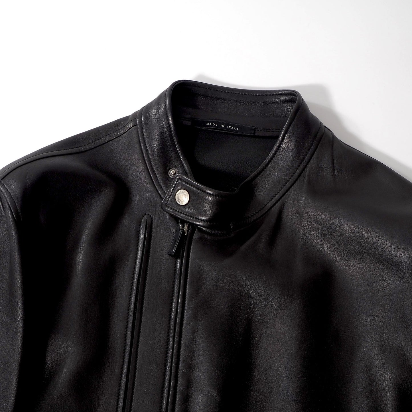 美品 グッチ GUCCI トムフォード期 ラムレザー ライダース ジャケット 50 ブラック メンズ 正規品 6-YB031