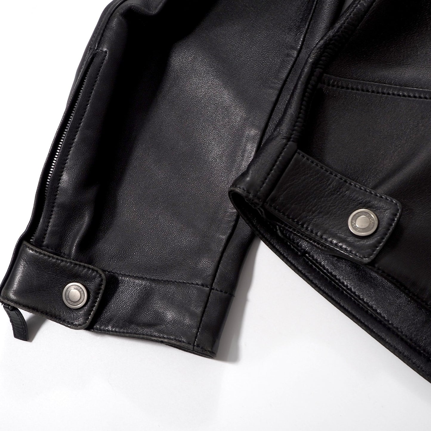 美品 グッチ GUCCI トムフォード期 ラムレザー ライダース ジャケット 50 ブラック メンズ 正規品 6-YB031