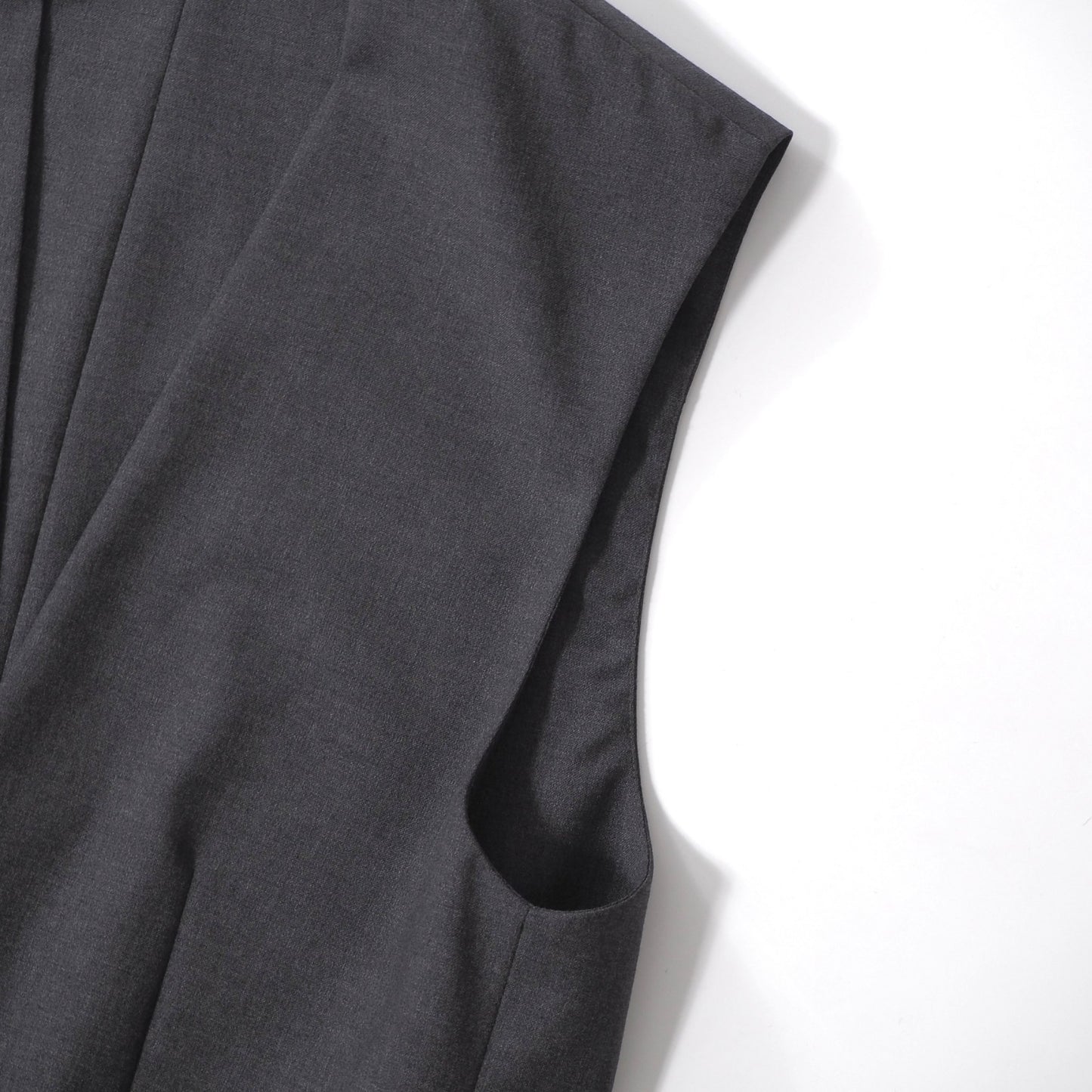 美品 ディオールオム Dior HOMME クリスヴァンアッシュ ベスト ジレ 46 グレー メンズ 正規品 6-YB039