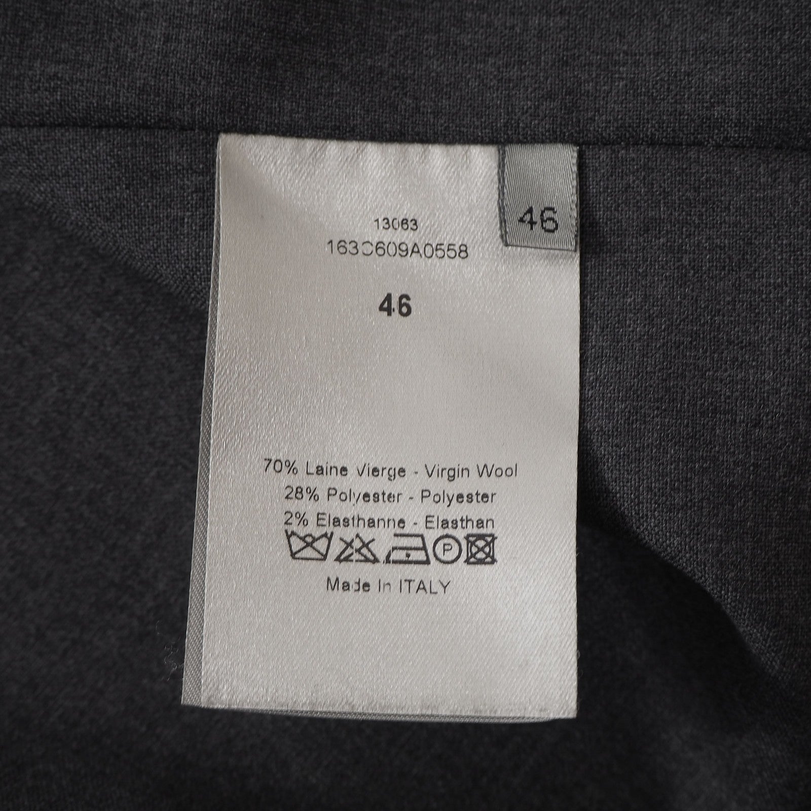 美品 ディオールオム Dior HOMME クリスヴァンアッシュ ベスト ジレ 46