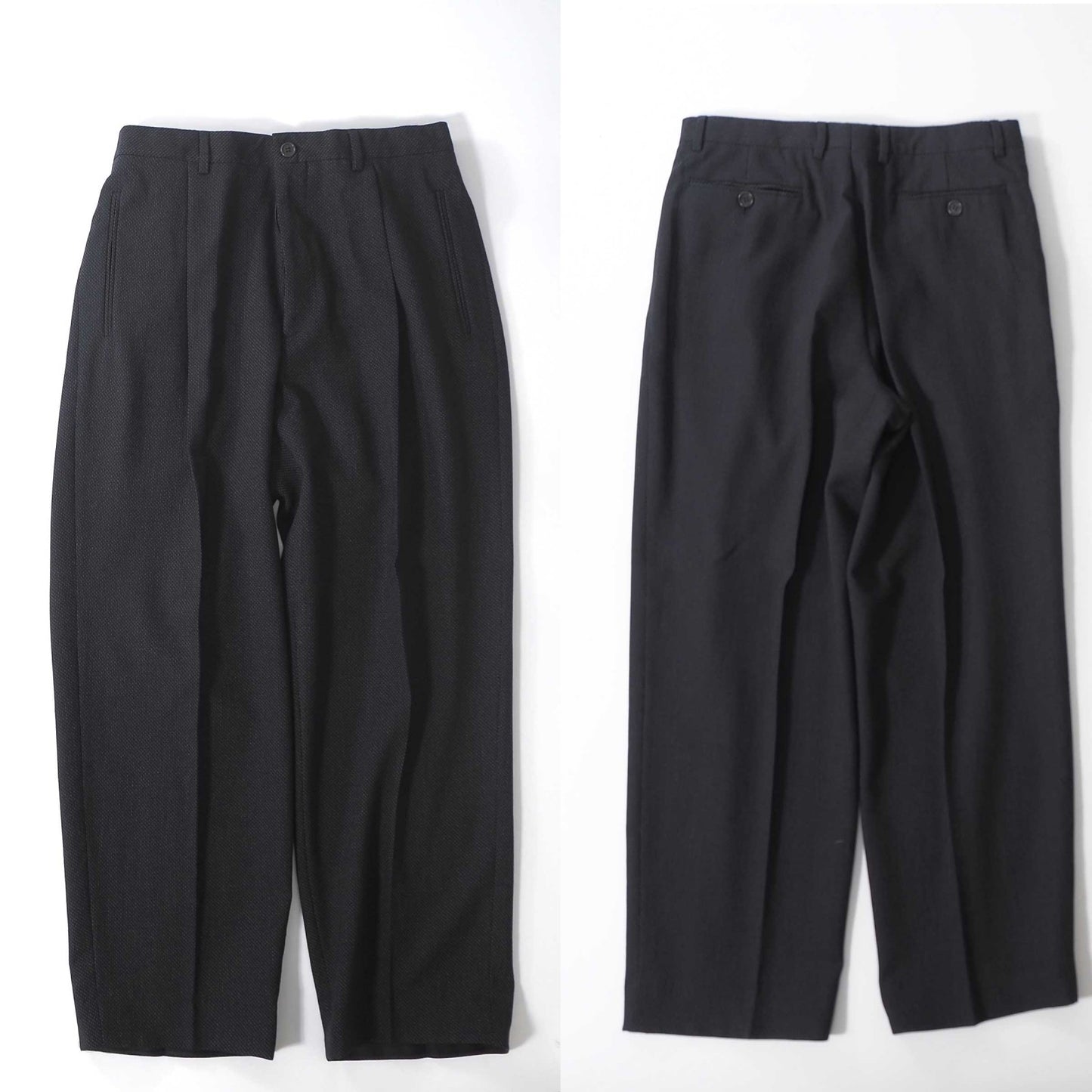 美品 ジョルジオアルマーニ GIORGIO ARMANI ストレッチ スーツ ジャケット パンツ 52 ブラック ダークグレー メンズ 正規品 6-YB043