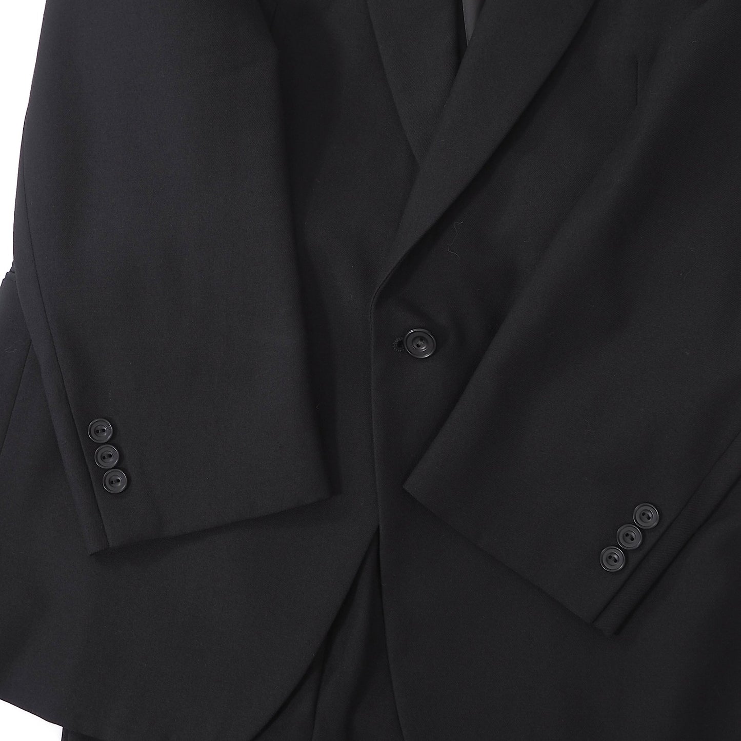 クリスチャンディオール Christian Dior MONSIEUR ヴィンテージ 3ピース スーツ 98-88-175 ブラック メンズ 正規品 6-YC001