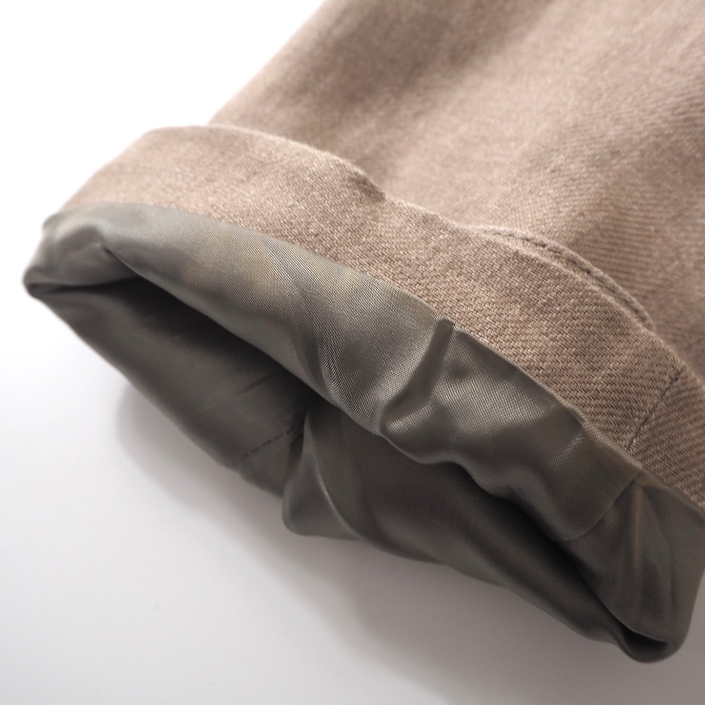 ブルネロクチネリ BRUNELLO CUCINELLI イタリア製 リネン サファリジャケット 46 ブラウン メンズ 正規品 6-YD046