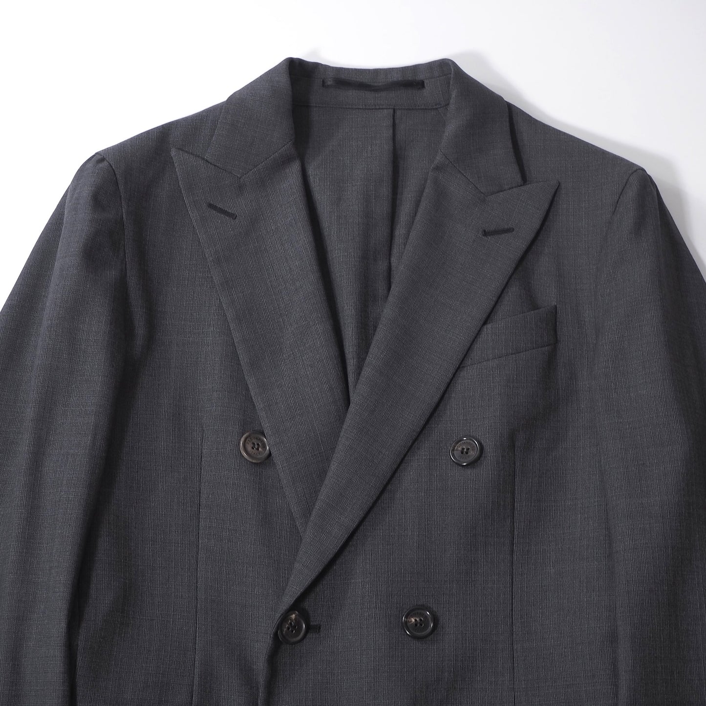 ディースクエアード2 DSQUARED2 ヴァージンウール ダブルブレスト スーツ ジャケット パンツ 46 グレー メンズ 正規品 6-YD050