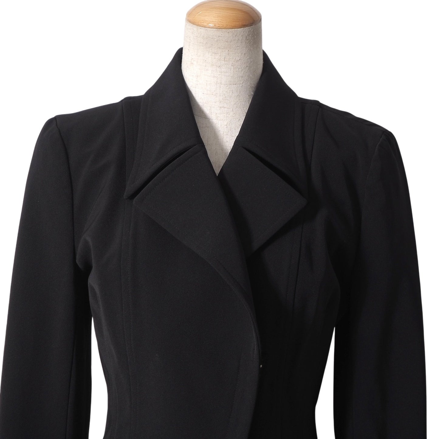 クリスチャンディオール Christian Dior ヴィンテージ ジャケット 38 ブラック レディース 正規品 6-YD051