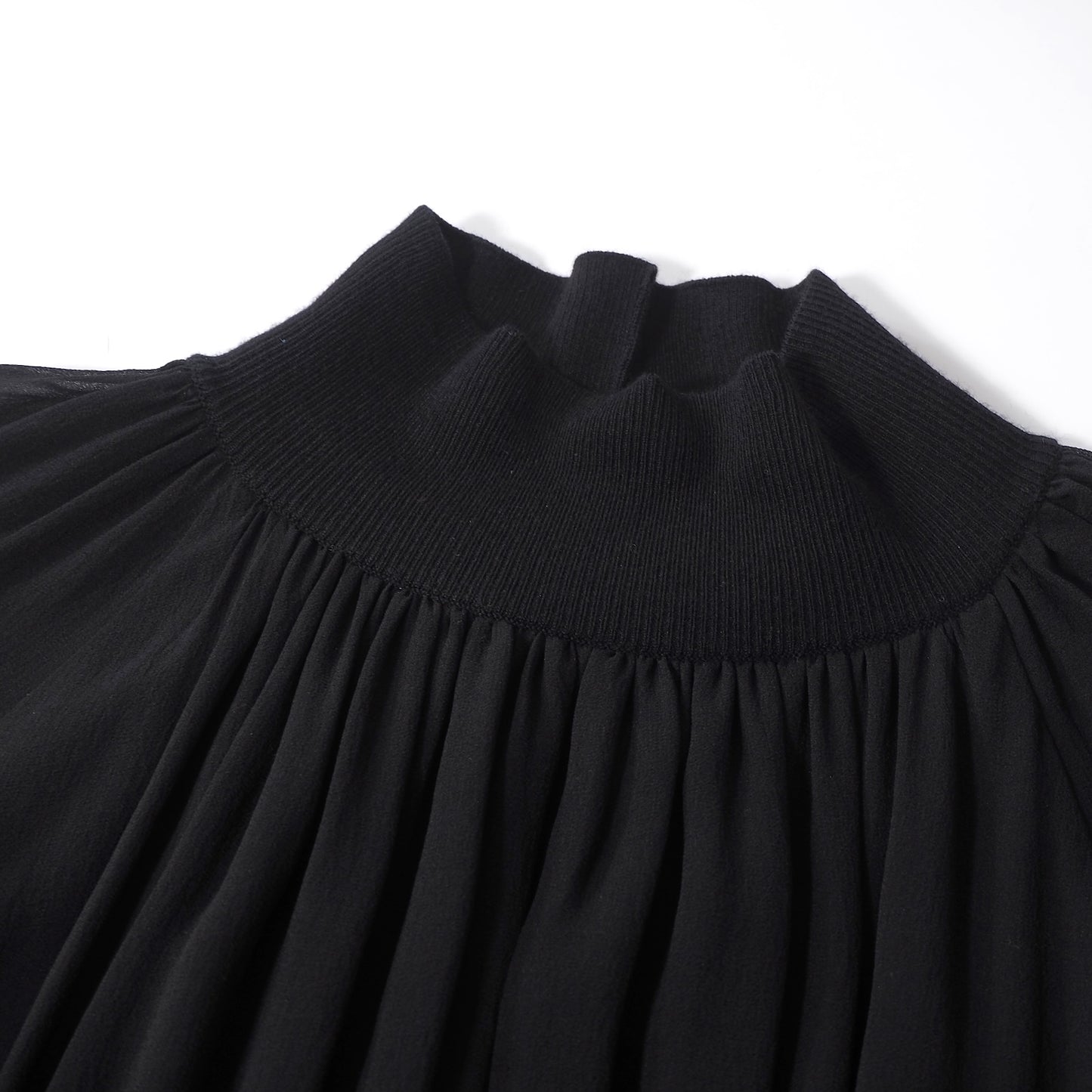 セリーヌ CELINE エディ期 シルク シアー ワンピース 34 ブラック レディース 正規品 6-YD055