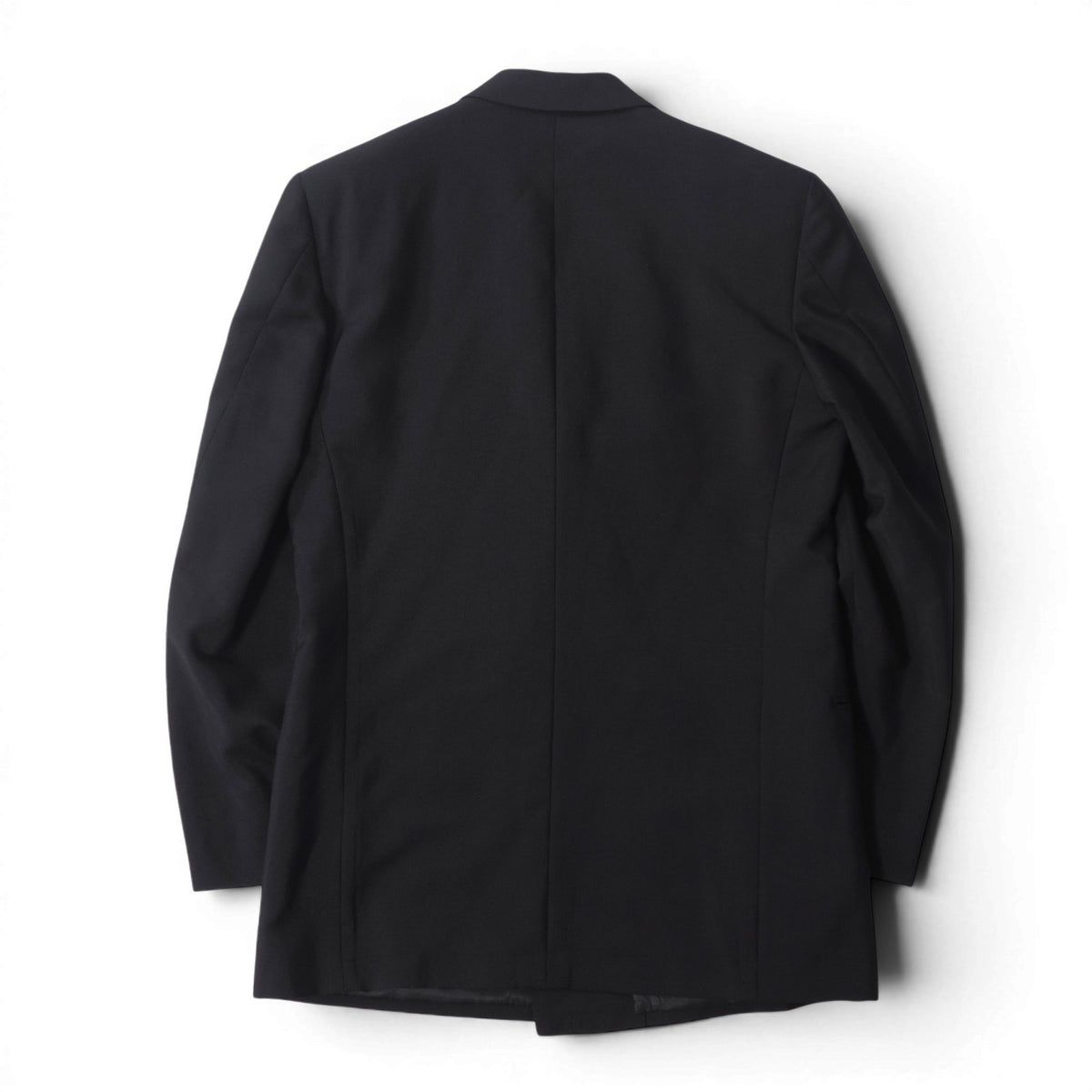 美品 クリスチャンディオール Christian Dior MONSIEUR ヴィンテージ ダブルブレスト スーツ ジャケット パンツ 94-82-175 ブラック メンズ 正規品 6-YD058